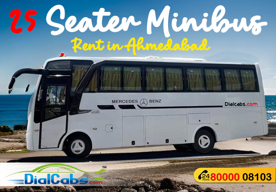 25 Seater Mini Bus Rent in Ahmedabad