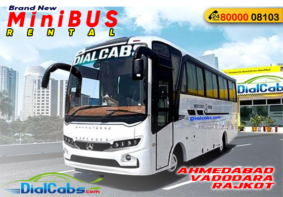 Mini Bus On Rent in Ahmedabad