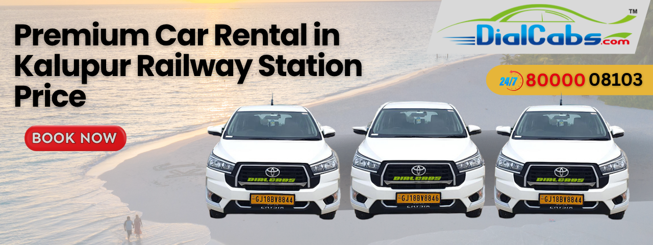 Premium Car Rental in Kalupur Railway Station Price